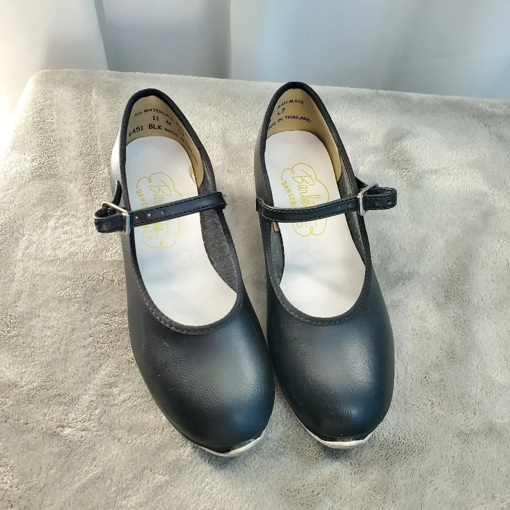 Barbette's black Mary Jane Tap Shoes 7